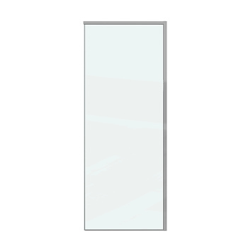 Душевая перегородка Grossman Galaxy 200.K33.01.90.10.00 90х195 стекло прозрачное профиль хром глянцевый